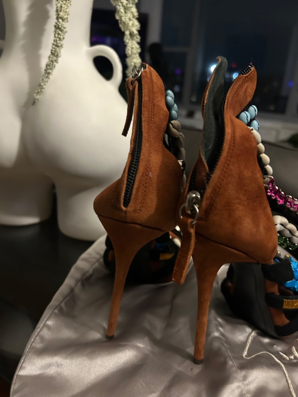 Giuseppe Zanotti Coline Beaded Shell - Picture 7 of 15